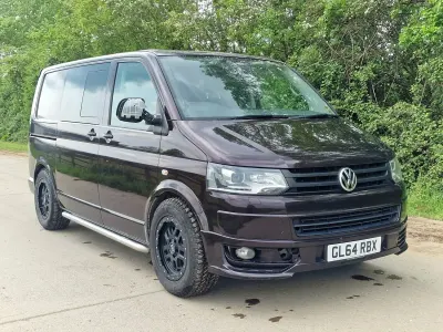 Usado VW Transporter Highline 180 CV (132 kW) 2014 Púrpura Van