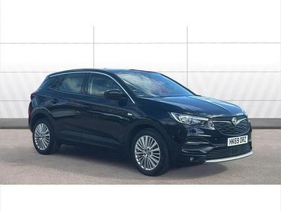 Used Vauxhall Grandland X Business Edition 130 HP (95 kW) 2019 Black SUV