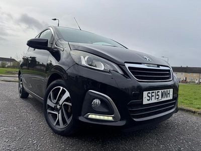 Used Peugeot 108 Allure 82 HP (60 kW) 2015 Black Hatchback