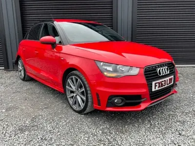 Used Audi A1 S-Line 2013 Red Hatchback