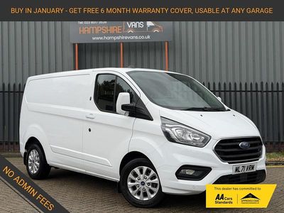 Used Ford Transit Custom Limited 130 HP (95 kW) 2021 White Van