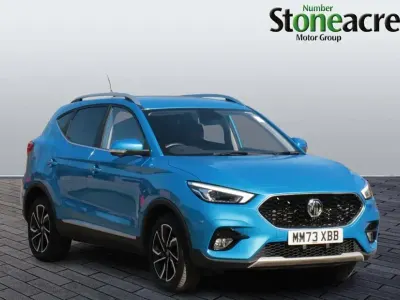 Używany MG ZS Exclusive 106 KM (77 kW) 2023 Niebieski SUV