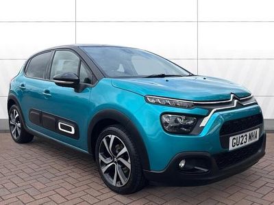 Used Citroën C3 PureTech 110 HP (80 kW) 2023 Blue Hatchback
