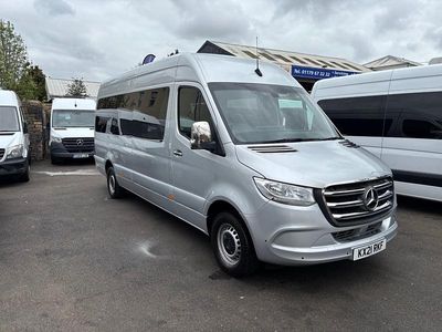 Begagnad Mercedes Sprinter Progressive 150 HK (110 kW) 2021 Silver Van