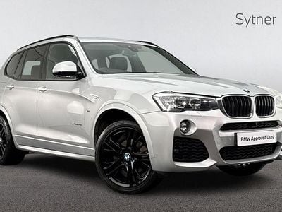 Silver Used 2017 BMW X3 M Sport SUV | £17,500 (Fair price)