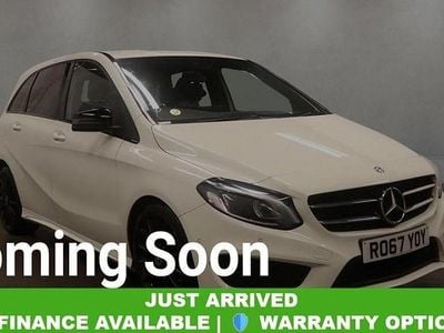 Used Mercedes B180 AMG line 109 HP (80 kW) 2017 White MPV