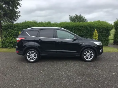 Used Ford Kuga Titanium 150 HP (110 kW) 2017 Black SUV