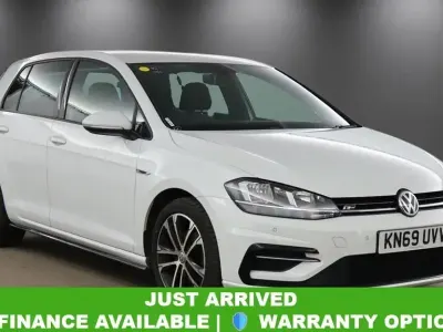 Used VW Golf VII R-line 150 HP (110 kW) 2019 White Hatchback