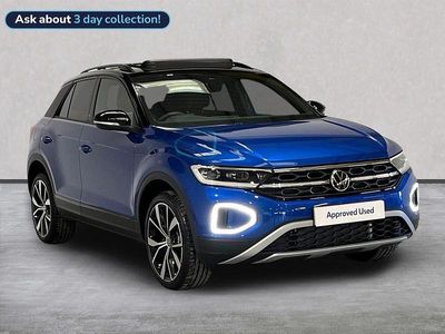 New VW T-Roc Design 150 HP (110 kW) 2026 Blue SUV