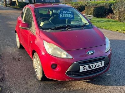 Used Ford Ka Zetec 69 HP (50 kW) 2010 Red Hatchback