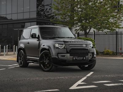 Grey Used 2022 Land Rover Defender Carpathian Edition SUV | £77,995 (Fair price)