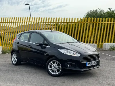 Used Ford Fiesta Zetec 2015 Black Hatchback