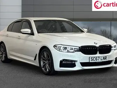 Used BMW 520 M Sport 190 HP (139 kW) 2018 White Sedan