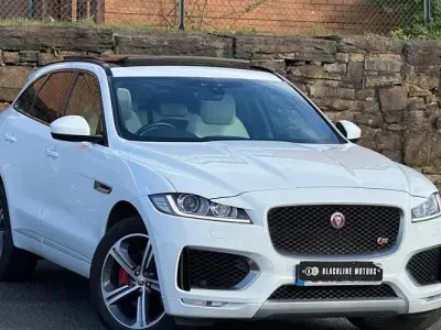 Used Jaguar F-Pace S 300 HP (220 kW) 2018 White SUV