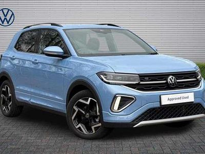 Used VW T-Cross R-line 115 HP (84 kW) 2025 Clear blue SUV