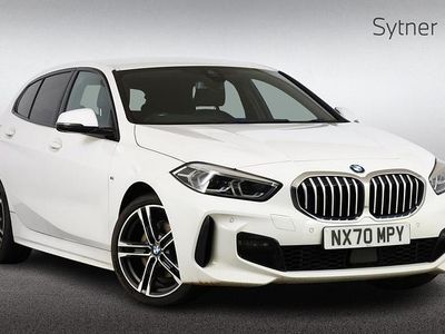 Used BMW 118 M Sport 150 HP (110 kW) 2020 White Hatchback