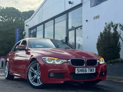 Used BMW 320 M Sport 184 HP (135 kW) 2016 Red Sedan