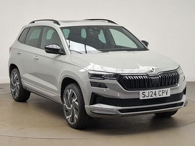 Used Skoda Karoq SportLine 150 HP (110 kW) 2024 Grey SUV