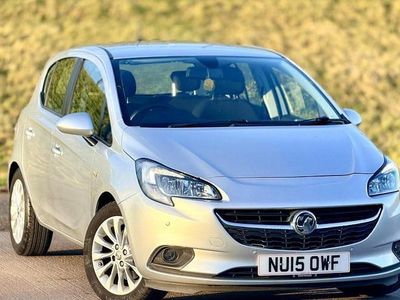 Used Vauxhall Corsa Excite 101 HP (74 kW) 2015 Silver Hatchback