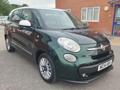Used Fiat 500L Lounge 105 HP (77 kW) 2014 Green MPV