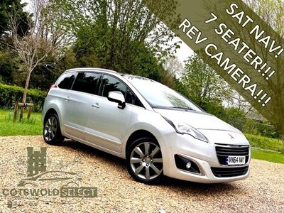 used Peugeot 5008 1.6 HDi Allure - 1 PREV OWNER SAT NAV 7 SEATS MPV