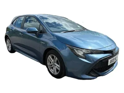 Usado Toyota Corolla 122 HP (89 kW) 2019 Azul Citadino