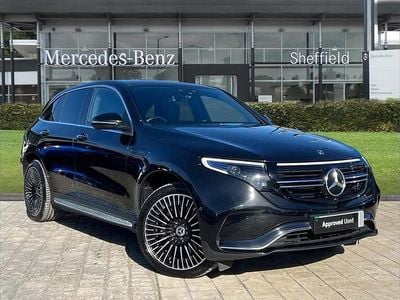 Used Mercedes EQC400 AMG Line Premium 300 kW (408 HP) 2020 Black SUV