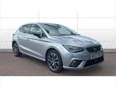Used Seat Ibiza XCELLENCE 108 HP (79 kW) 2023 Silver Hatchback