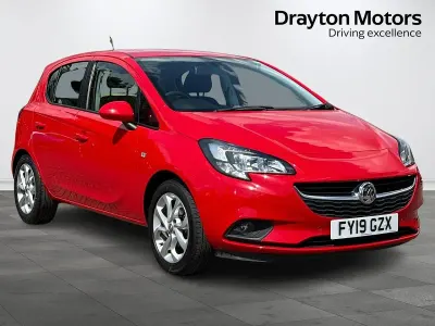 Used Vauxhall Corsa 75 HP (55 kW) 2019 Red Hatchback