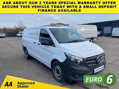 Begagnad Mercedes Vito Progressive 161 HK (118 kW) 2021 Vit Van