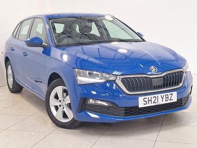 Blue Used 2021 Skoda Scala SE Hatchback | £12,498 (Fair price)