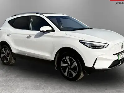Used MG ZS Trophy 114 kW (156 HP) 2022 White SUV