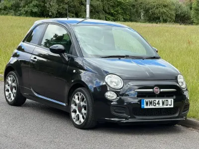 Used Fiat 500 S 2014 Black Hatchback