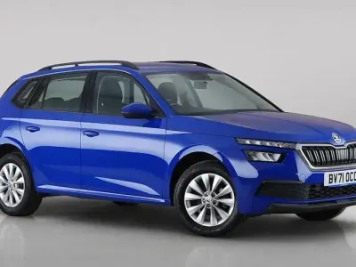 Used Skoda Kamiq 95 HP (69 kW) 2021 Blue SUV