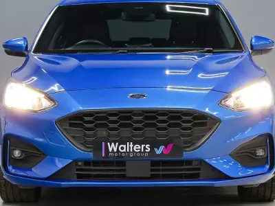 Used Ford Focus ST-Line X 125 HP (91 kW) 2019 Blue Hatchback