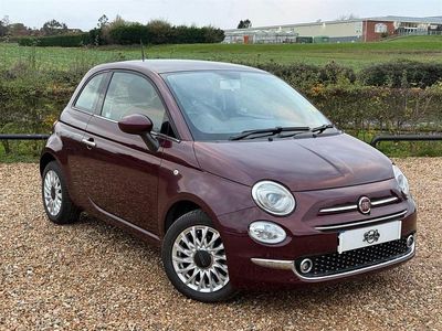 Red Used 2019 Fiat 500 Lounge Hatchback | £9,330 (Fair price)