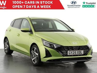 Used Hyundai i20 Ultimate 90 HP (66 kW) 2025 Green Hatchback