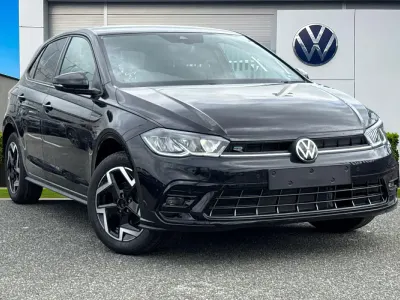 New VW Polo R-line 95 HP (69 kW) 2026 Black Hatchback