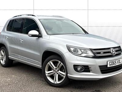 Silver Used 2015 VW Tiguan R-line SUV | £14,063 (Fair price)