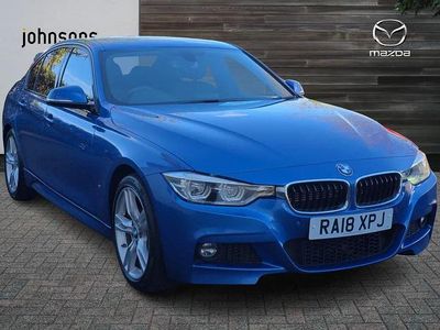 Used BMW 330e M Sport 248 HP (182 kW) 2018 Blue Sedan
