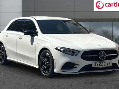 Used Mercedes A180 Executive 136 HP (100 kW) 2022 White Hatchback