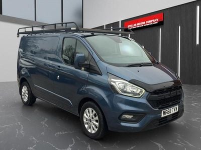 Blue Used 2018 Ford Transit Custom Limited Van | £12,690 (A bit pricey)