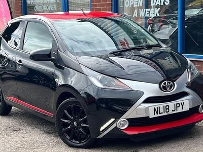 Used Toyota Aygo x-press 69 HP (50 kW) 2018 Black Hatchback