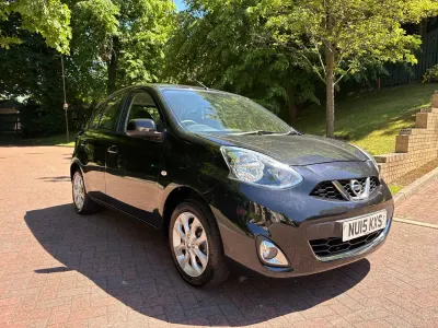Used Nissan Micra Acenta 80 HP (58 kW) 2015 Black Hatchback