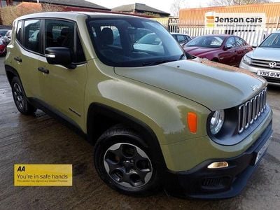 Used Jeep Renegade Sport 120 HP (88 kW) 2015 Green SUV