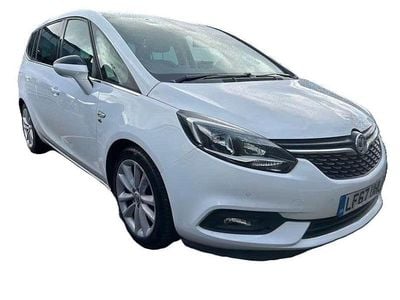 Used Vauxhall Zafira Elite 140 HP (102 kW) 2017 White MPV