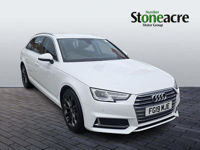 Used Audi A4 Sport 150 HP (110 kW) 2019 White Estate