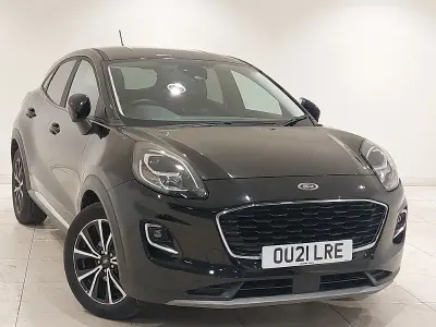 Used Ford Puma Titanium 125 HP (91 kW) 2021 Black SUV