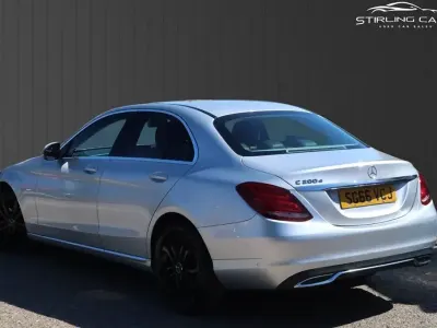 Begagnad Mercedes C200 136 HK (100 kW) 2016 Silver Sedan