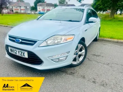 Used Ford Mondeo Titanium 163 HP (119 kW) 2012 White Estate